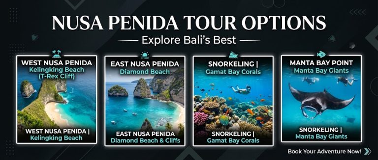 header banner nusa penida package tour options